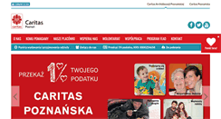 Desktop Screenshot of caritaspoznan.pl